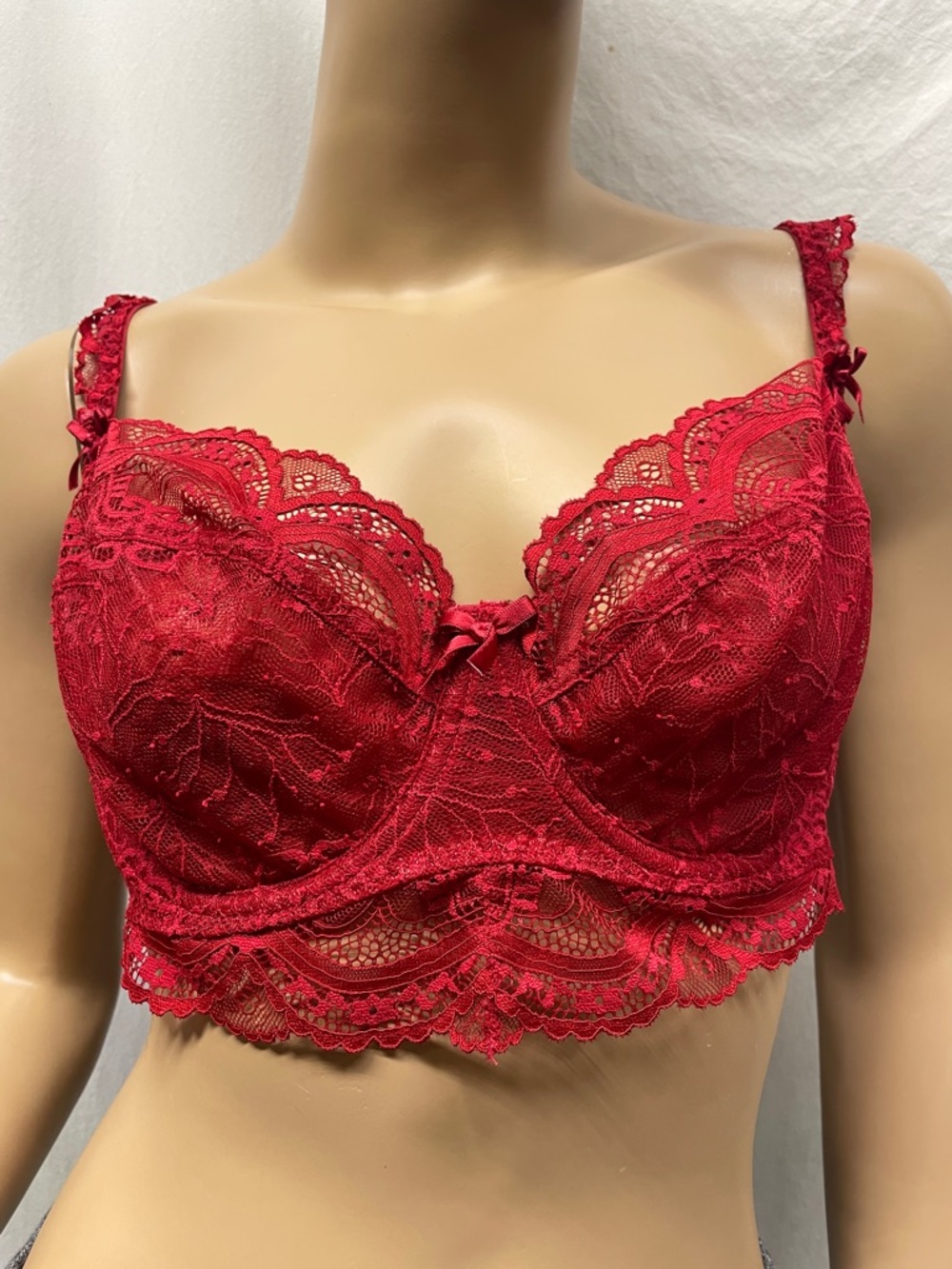 Women's Lace Longline Underwire Bra - 3 Color Choices